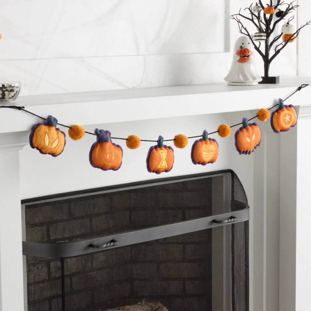 Halloween Marvel Pumpkin Garland